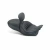 Mustang Vintage Touring 2-Up Foward W-Driver Backrest Seat (Harley Davidson FLRT Freewheeler 15-18) Seats For Cruisers