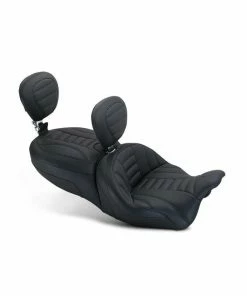 Seats For Cruisers Mustang Vintage Touring 2-Up W-Driver And Passenger Backrests (Harley Davidson FLRT Freewheeler 15-18)