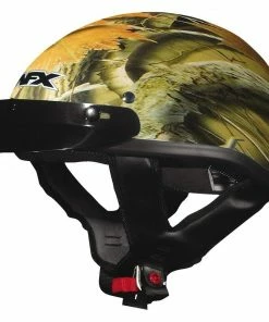 AFX FX-70 Wood Camo Half Helmet
