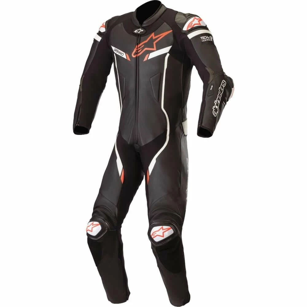 Riding And Racing Suits Alpinestars GP Pro V2 Tech-Air Race Compatible 1-Piece Leather Suit