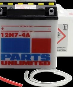 Batteries Parts Unlimited Maintenance Free Battery 12N7-4A