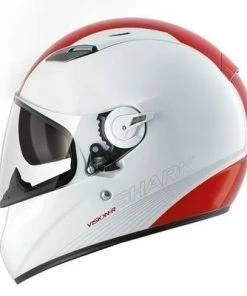 Helmets Shark Helmet Vision-R Becool White-red Helmet