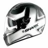 Helmets Shark Vision-R Stripes Black-White Helmet