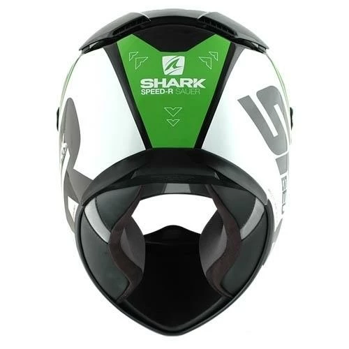 Helmets Shark Speed-R Sauer Black-White-Green