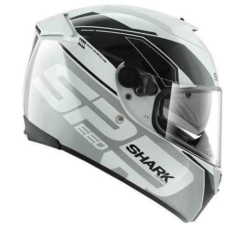 Helmets Shark Speed-R Sauer White-Silver-Black