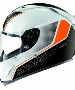 Shark Race-R Pro Stinger White-Black-Orange Helmets