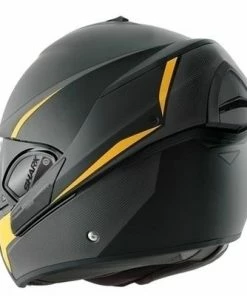 Shark Evoline 3 Century Matte Black Orange Helmets