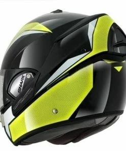 Shark Evoline 3 Century Black Hi-Viz Helmets