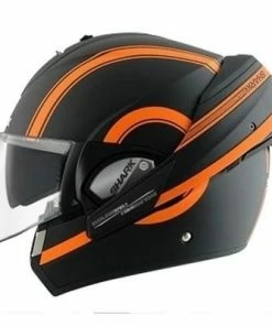 Helmets Shark Evoline 3 Moovit Matte Black Orange