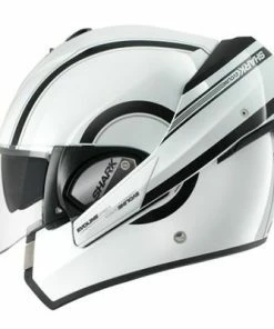 Shark Evoline 3 Moovit White Black