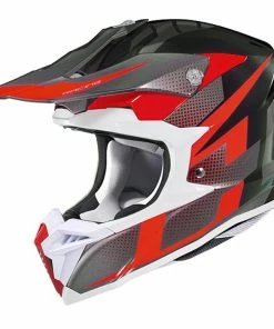 HJC I 50 Argos Black-Red MC-1 Helmets