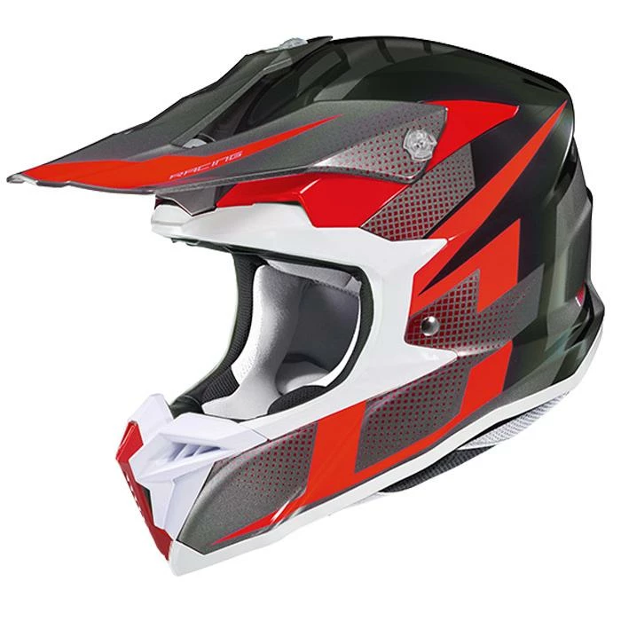 HJC I 50 Argos Black-Red MC-1 Helmets