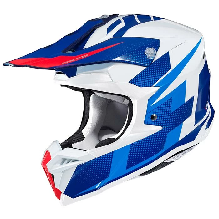 HJC I 50 Argos White-Blue MC-2