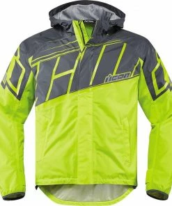 Icon PDX 2 Hi-Viz Waterproof Textile Jacket