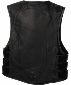 Icon Regulator D3O Leather Vest