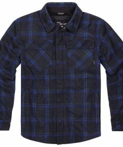 Icon Upstate Armored Flannel Riding Shirt Jackets