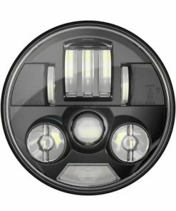 Custom Dynamics 7 Inch ProBEAM LED Headlamp For Indian (Black)