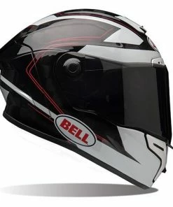 Bell Pro Star Ratchet Black-White Helmets