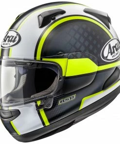 Arai Quantum-X Takeoff Yellow Helmets