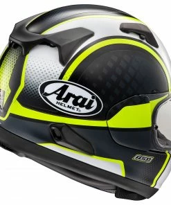 Arai Quantum-X Takeoff Yellow Helmets