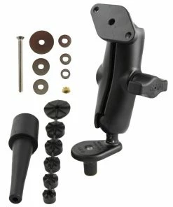 RAM Mounts Phone Mounts RAM Fork Stem Motorcycle Base With Double Socket Arm And Diamond Base Adapter
