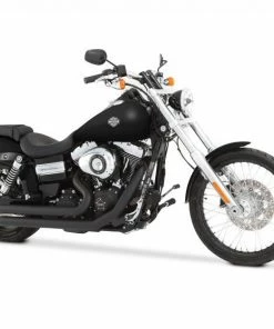 Complete - Cruiser Rinehart Racing Dyna 2-into-2 - Black
