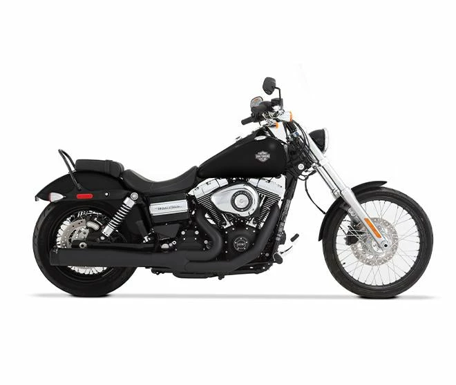 Rinehart Racing Dyna 2-into-1 - Black Complete - Cruiser