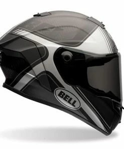 Helmets Bell Race Star Tracer Matte Black-Grey