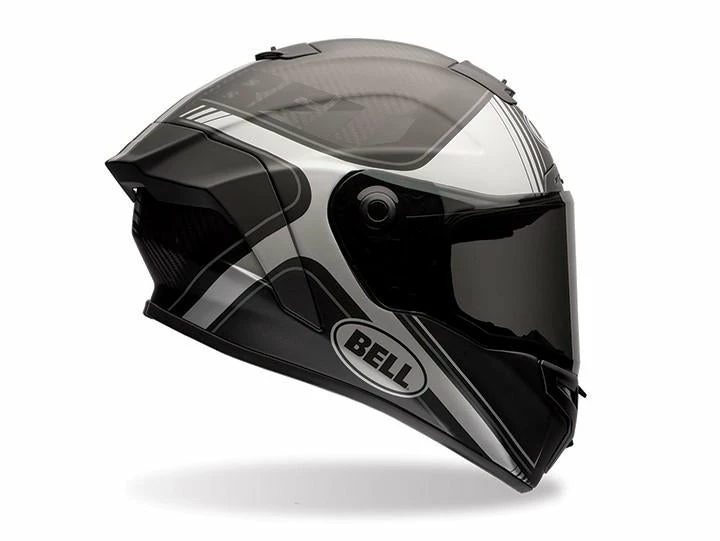 Helmets Bell Race Star Tracer Matte Black-Grey
