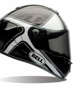 Bell Race Star Tracer Gloss Black-White
