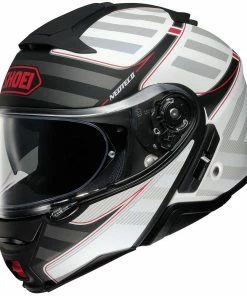 Helmets Shoei Neotech 2 Splicer Matte Black-White-Red TC-6 Helmet