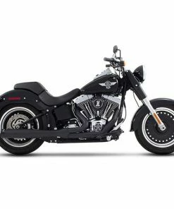 Rinehart Racing Softail 2-into-1 Black Complete - Cruiser