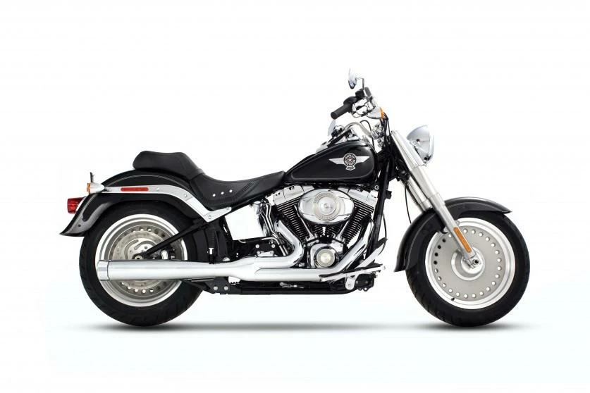 Rinehart Racing Softail 2-into-1 Chrome