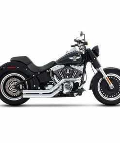 Complete - Cruiser Rinehart Racing Softail Crossbacks - Chrome