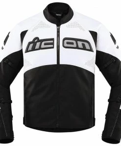 Icon Contra2 Leather-Textile Perforated Jacket