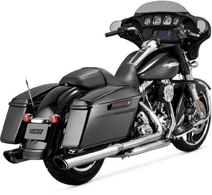 Vance & Hines Twin Slash Round Slip-Ons (Harley Davidson) Slip On - Cruiser