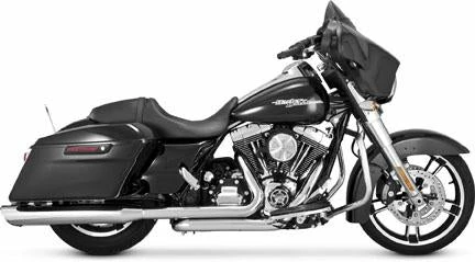 Vance & Hines Twin Slash Round Slip-Ons (Harley Davidson) Slip On - Cruiser