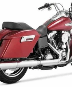 Vance & Hines Switchback Twin Slash 2-Into-1 Slip On (Harley Davidson)