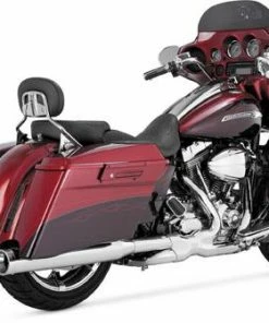Vance & Hines Monster Round Catalytic Slip-Ons - Chrome (Harley Davidson) Slip On - Cruiser