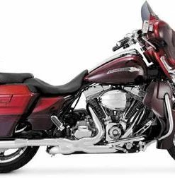 Vance & Hines Monster Round Catalytic Slip-Ons - Chrome (Harley Davidson) Slip On - Cruiser