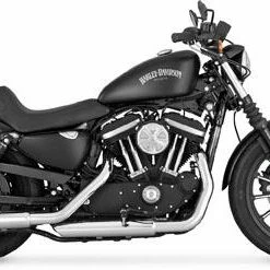 Vance & Hines Twin Slash 3" Slip-Ons - Chrome (Harley Davidson)