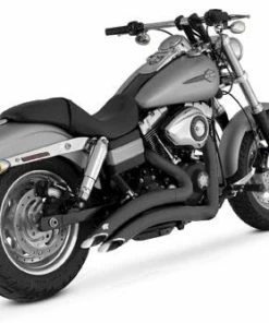 Vance & Hines Big Radius 2-into-2 - Black (Harley Davidson)