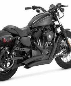 Vance & Hines Big Radius 2-into-2 - Black (Harley Davidson)