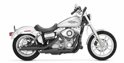 Vance & Hines Twin Slash 3" Slip-Ons - Black (Harley Davidson)