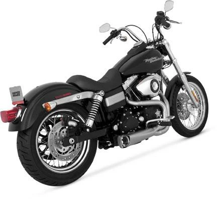 Vance & Hines Competition Series 2-into-1 - Brushed (Harley Davidson)