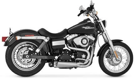 Vance & Hines Competition Series 2-into-1 - Brushed (Harley Davidson)