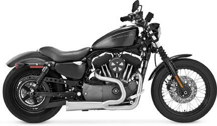 Vance & Hines Competition Series 2-into-1 - Brushed (Harley Davidson)