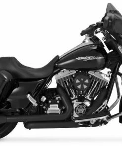 Slip On - Cruiser Vance & Hines Oversized 450 Slip-Ons - Black (Harley Davidson)