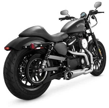 Vance & Hines Competition Series 2-into-1 - Brushed (Harley Davidson)