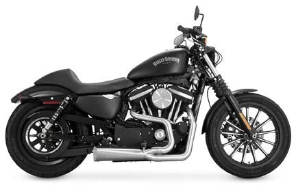 Vance & Hines Competition Series 2-into-1 - Brushed (Harley Davidson)